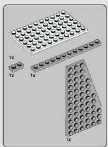 Three 3D-printed mechanical components with circular holes, shown from different angles (no text or symbols visible)