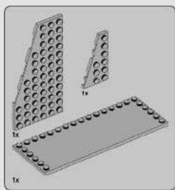 3D diagram of a mechanical component with multiple circular holes and labeled axes (1x, 1x', 1x), no readable text or symbols present.