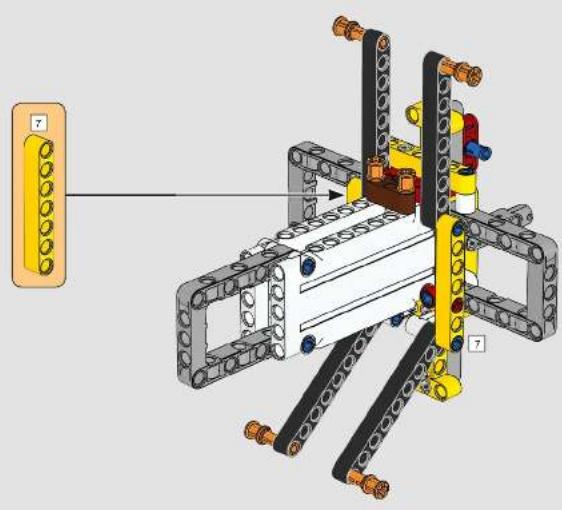 Mechanical assembly diagram showing a multi-tiered mechanical assembly with no visible text or symbols