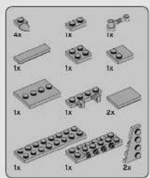 Isometric view of a mechanical assembly with stacked blocks and a top component (no text or symbols)