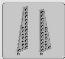 Two identical triangular metal components with circular holes, labeled 'Tx' (no additional text or symbols)