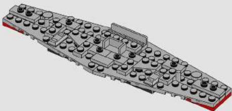 3D technical illustration of a mechanical assembly with multiple components and mounting holes (no text or symbols)