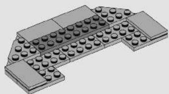 3D rendering of a mechanical assembly with multiple cylindrical components arranged in a stepped layout (no text or symbols visible)