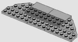 3D rendering of a multi-tiered mechanical component with evenly spaced holes (no text or symbols visible)