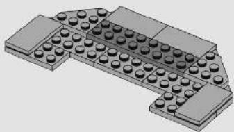 3D rendering of a mechanical assembly with multiple cylindrical components arranged in a stepped layout (no text or symbols visible)
