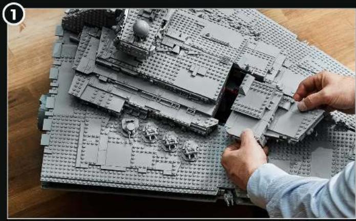 LEGO Star Wars 75252 - P: ¿Cuáles son las mayores diferencias entre el Destructor Estelar Imperial de 2002 y este set actualizado? - 2