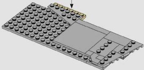 3D diagram of a mechanical assembly with multiple circular components and a central rectangular block (no text or symbols)