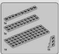 Illustration of three stacked LEGO-style blocks with rounded tops, arranged in a row (no text or symbols)