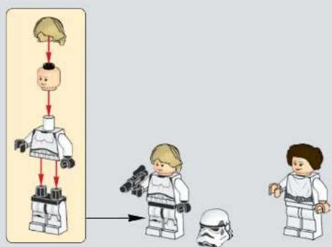 LEGO Star Wars 75159 - Princess Leia - 194