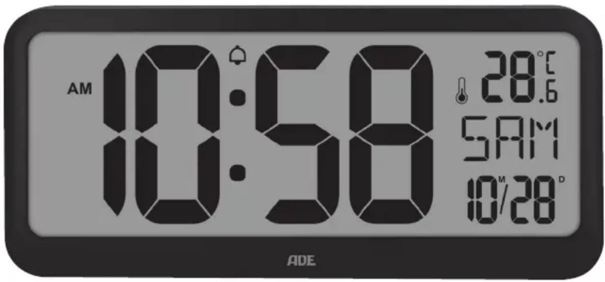 ADE CK 2302 - DCF-Funkuhr mit XXL-Anzeige - 1