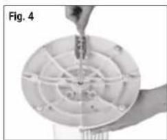 HONEYWELL HYF013 - Securing the Tower Fan to the Base - 4