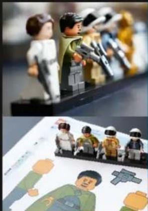 LEGO Star Wars 75244 - MEET THE GRAPHIC DESIGNER - 1