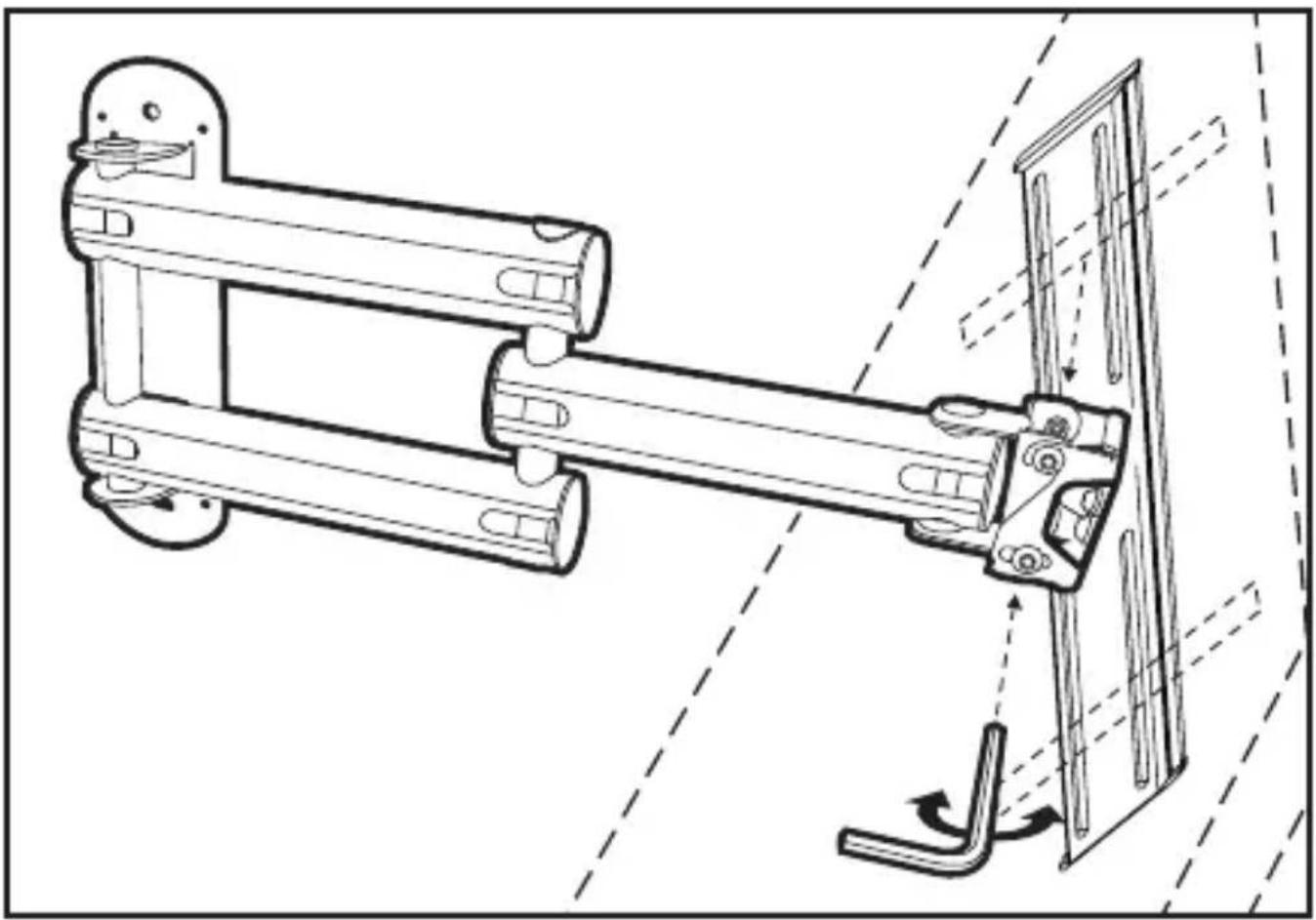 MONSTER FSM-ART-M-EFS - Using the Mount's FlexTilt™ Screen Adjustment System - 1