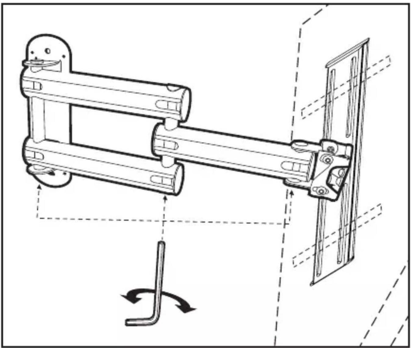 MONSTER FSM-ART-M-EFS - Ajuste de la flexibilidad de los brazos pivotantes Z-Fold™ - 1