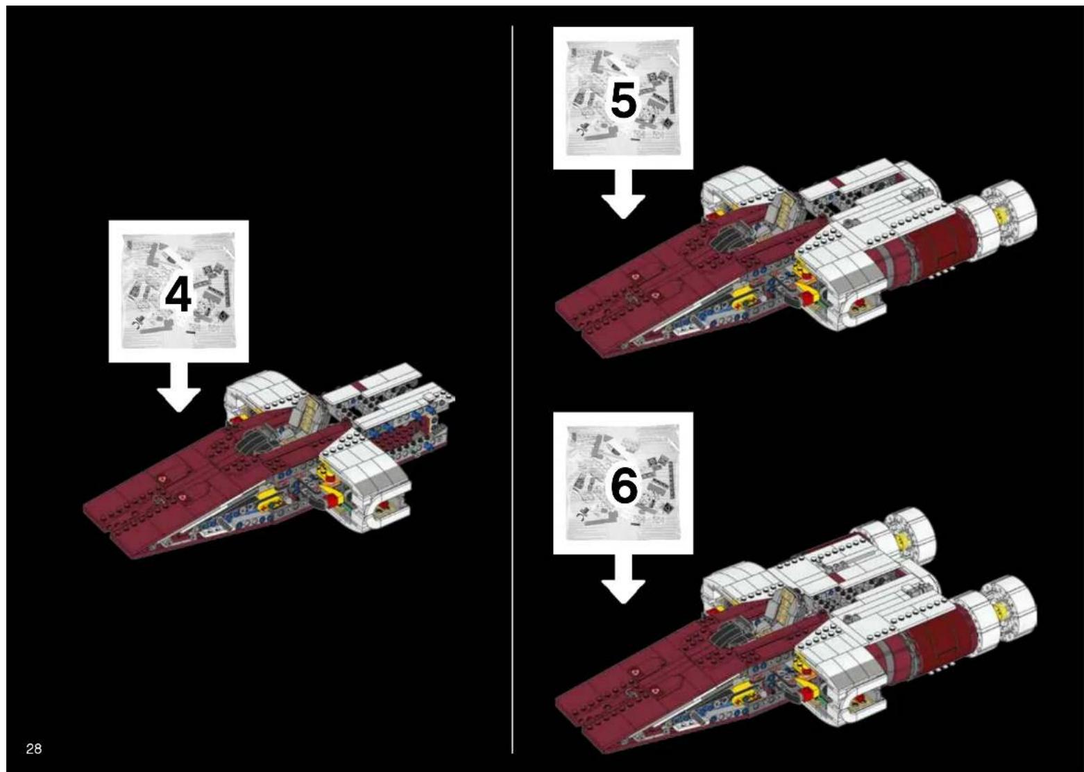 LEGO Star Wars 75275 - LEGO® STAR WARS™: CAZA ESTELAR A-WING - 6