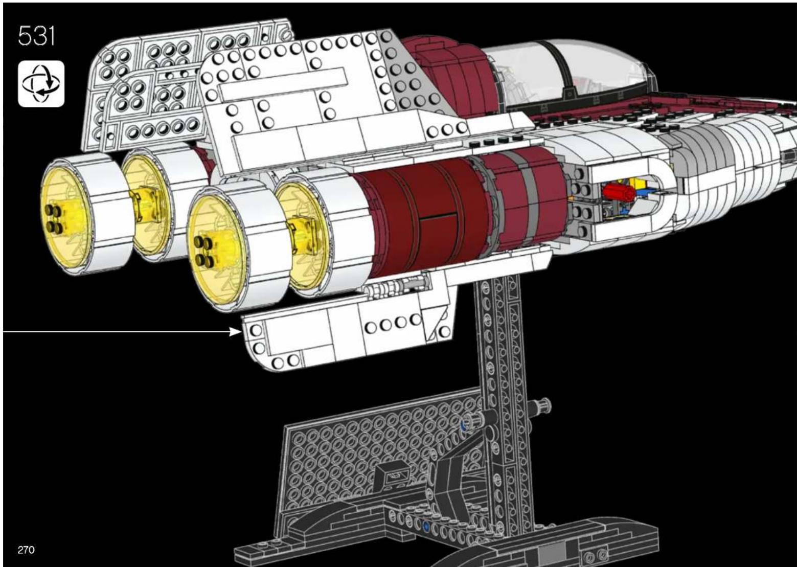 LEGO Star Wars 75275 - LEGO® STAR WARS™: CAZA ESTELAR A-WING - 918