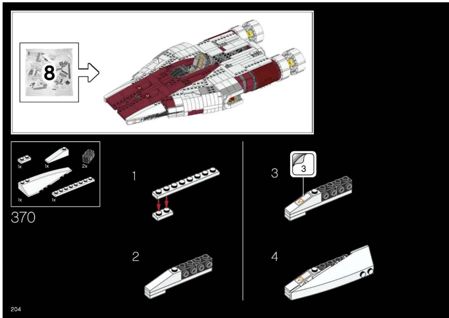 LEGO Star Wars 75275 - LEGO® STAR WARS™: CAZA ESTELAR A-WING - 629