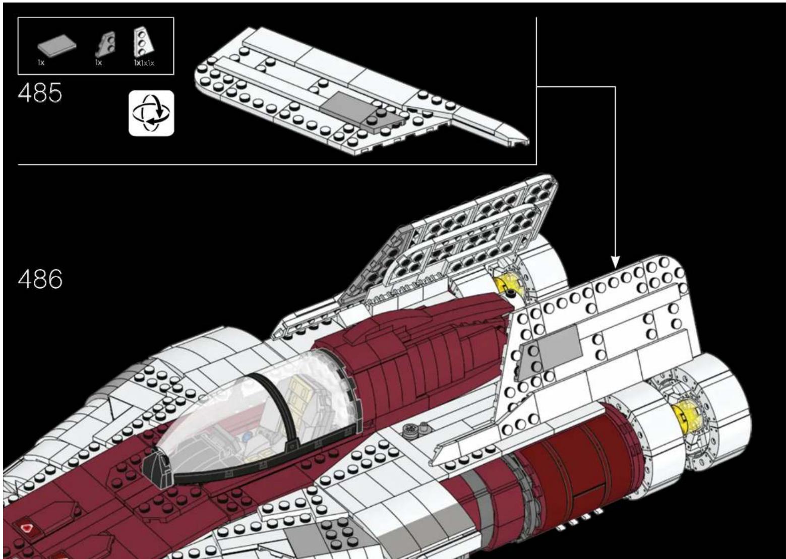 LEGO Star Wars 75275 - LEGO® STAR WARS™: CAZA ESTELAR A-WING - 835