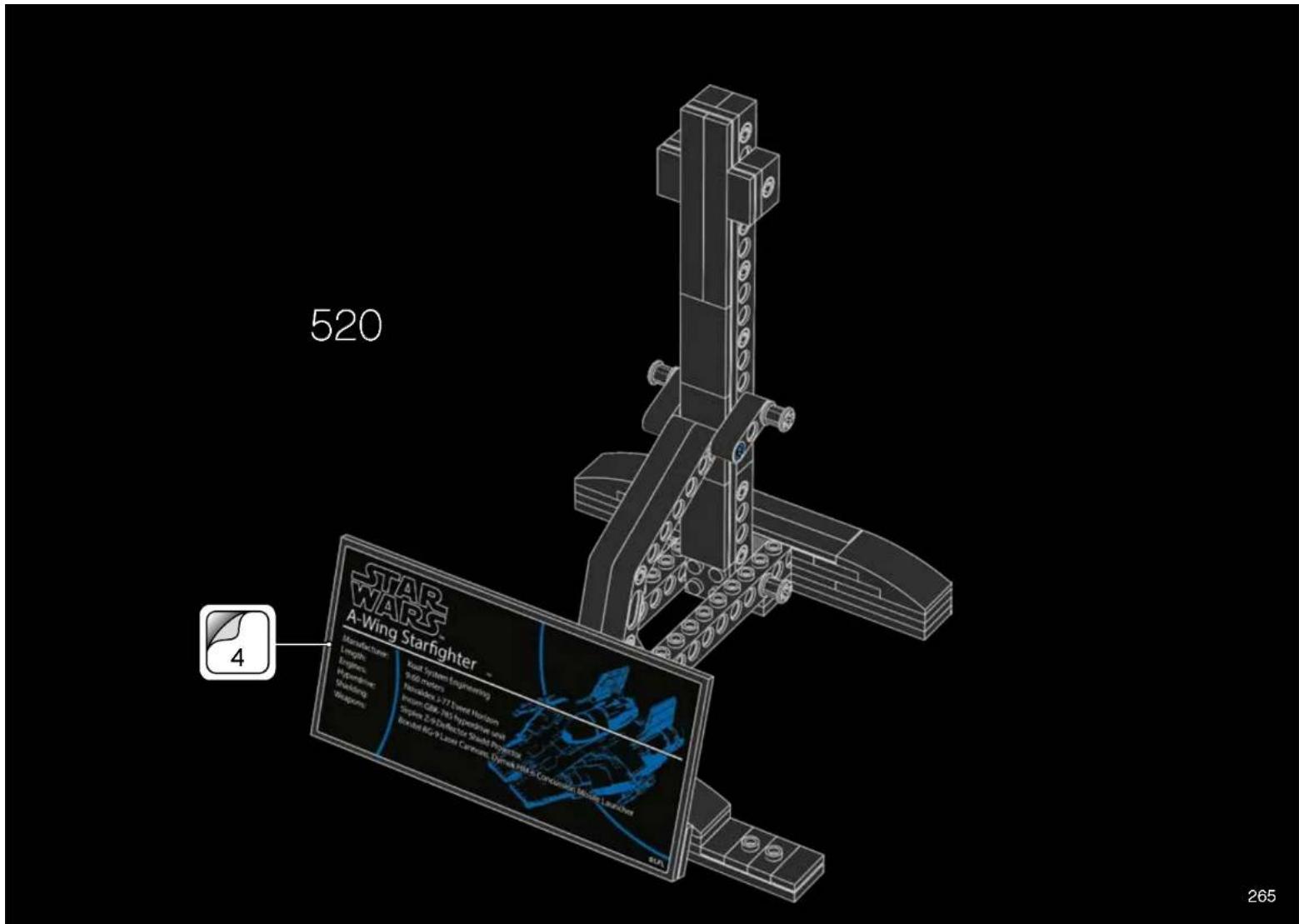LEGO Star Wars 75275 - LEGO® STAR WARS™: CAZA ESTELAR A-WING - 894