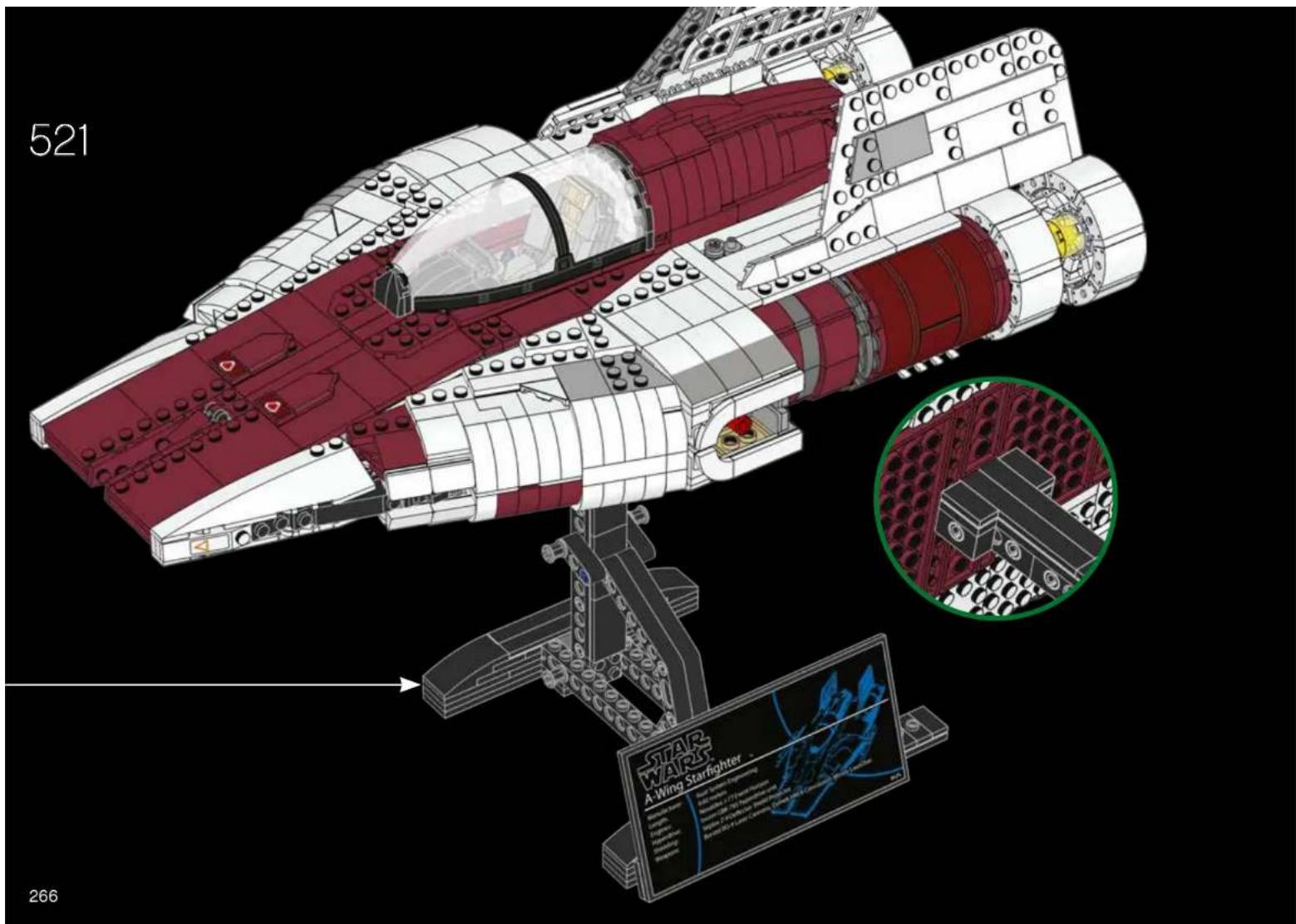 LEGO Star Wars 75275 - LEGO® STAR WARS™: CAZA ESTELAR A-WING - 895