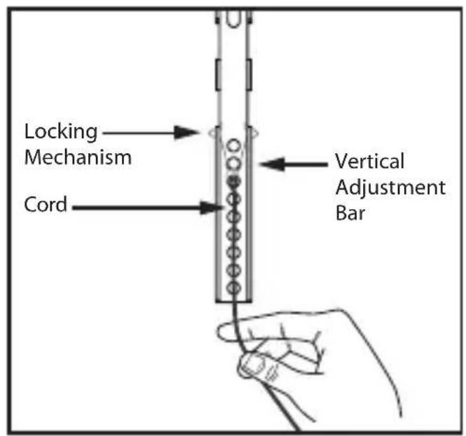 MONSTER FSM-FLAT-M-EFS - Hanging the TV and Vertical Adjustment Bars on the Wall Plate - 3