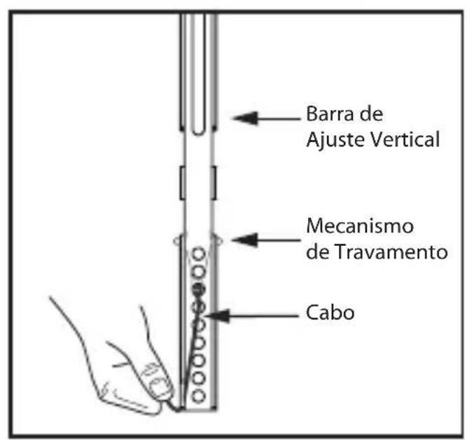 MONSTER FSM-FLAT-M-EFS - Pendurando a TV e Barras de Ajuste Verticalna Placa de Parede - 2