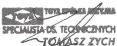 TOTAL SPATA SOCIALA SPECIALISTA DS. TECHNICZNYCH TOMASZ ZYCH