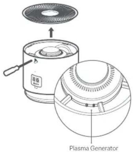 Xiaomi Smart Air Purifier Elite - Cleaning fan blades and air duct - 1