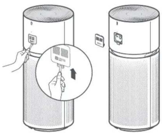 Xiaomi Smart Air Purifier Elite - Pulizia delle pale della ventola e del condotto dell'aria - 3