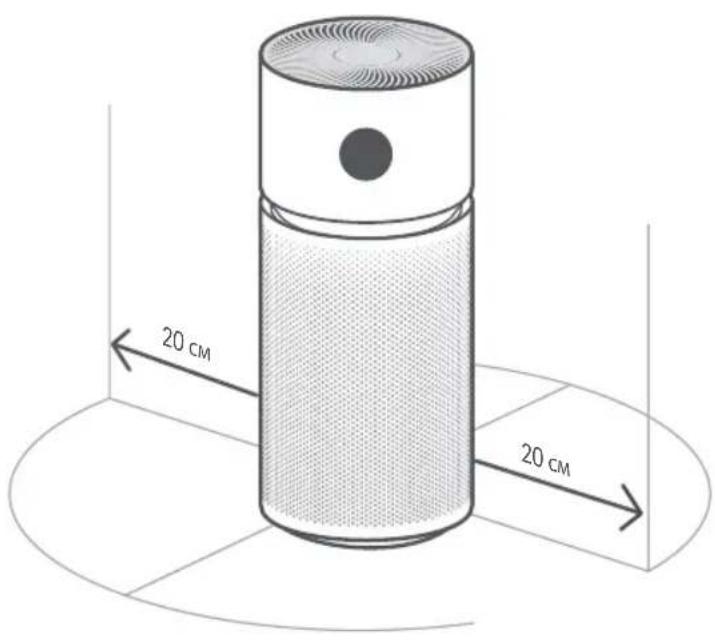 Xiaomi Smart Air Purifier Elite - Тазарткышты орналастыру Электр розеткасына косылу - 1