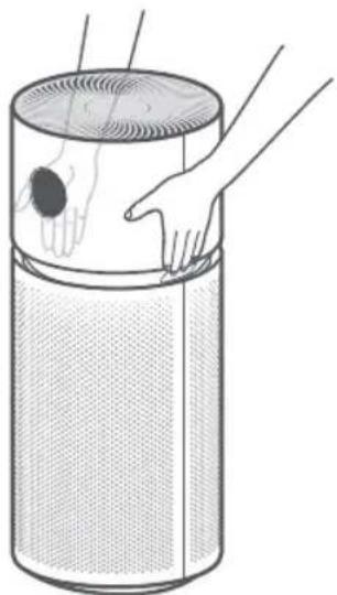Xiaomi Smart Air Purifier Elite - Remplacement du filtre Entretien et maintenance - 1
