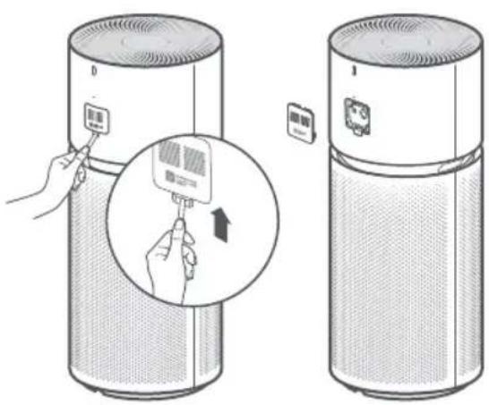 Xiaomi Smart Air Purifier Elite - Reinigung des Filterfachs Reinigung des Laser-Partikelsensors - 2