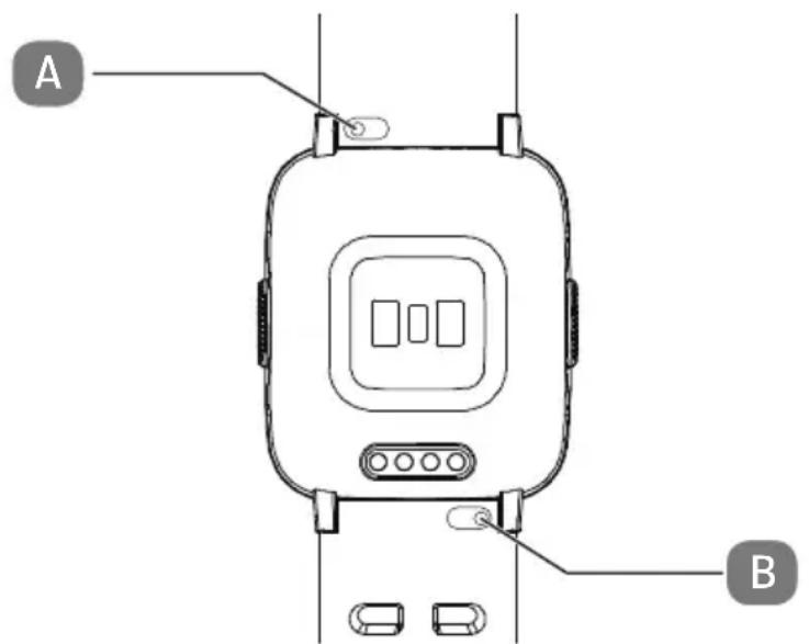 MEDION Life P2200 (MD 61758) - Armband von der Sensoreinheit lösen - 1