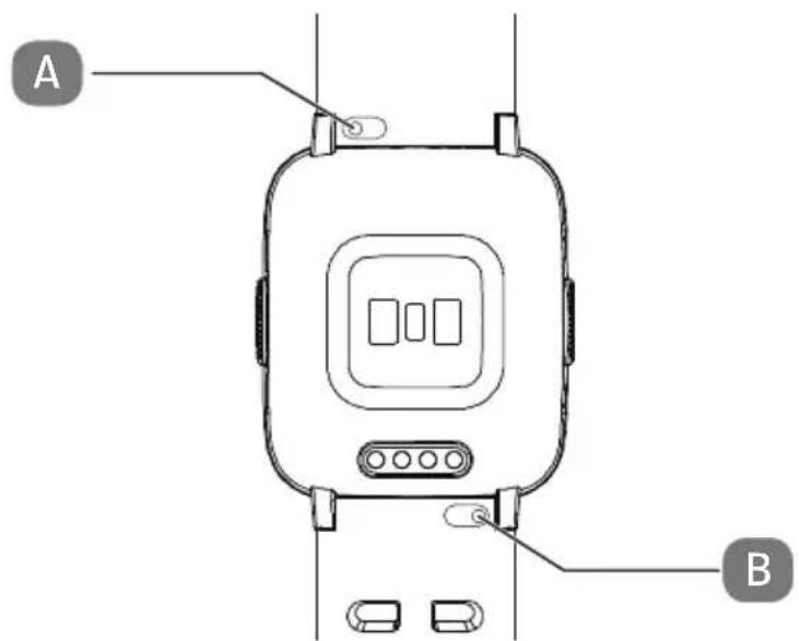 MEDION Life P2200 (MD 61758) - Polsband van de sensoreenheid halen - 1