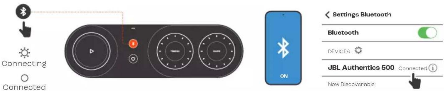 JBL Authentics 500 - BLUETOOTH PAIRING - 2