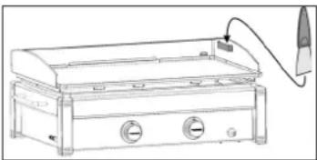 CAMPINGAZ Plancha Flame LX - Espátula: - 1
