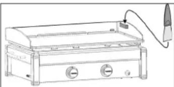 CAMPINGAZ Plancha Flame LX - Spatel: - 1