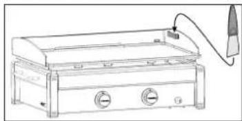 CAMPINGAZ Plancha Flame LX - Stierka: - 1