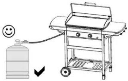 CAMPINGAZ Plancha Flame LX - g) Çalıştırmadan önce - 2