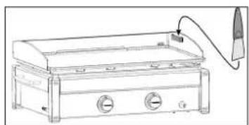 CAMPINGAZ Plancha Flame LX - Spatulă: - 1
