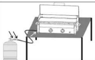 CAMPINGAZ Plancha Flame LX - e) RÚRKA - 2