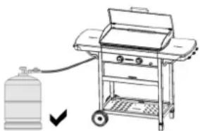 CAMPINGAZ Plancha Flame LX - d) GARRAFA DE GÁS - 1