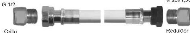 G 1/2 Grilla M 20x1,3C Reduktor