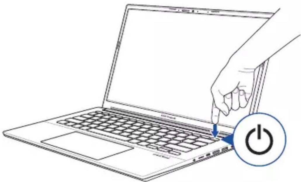 ASUS VivoBook Pro 14 OLED - Appuyez sur le bouton d'alimentation - 1