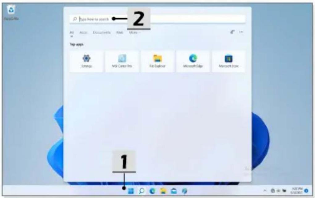 MSI Creator Z16HX Studio - Choisissez ou personnelisez un mode de gestion de l'alimentation - 1