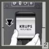 KRUPS Intuition Experience EA877 - MANUAL DEEP CLEANING OF MILK SYSTEM - 5 MIN - 3