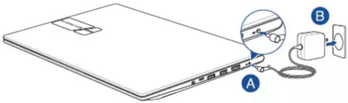 ASUS VivoBook 16X OLED - Chargez la batterie de l'ordinateur portable - 2