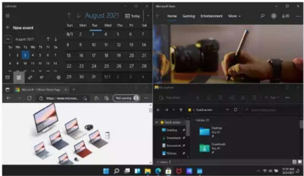 ASUS VivoBook 16X OLED - Fonctionnalité Snap - 1