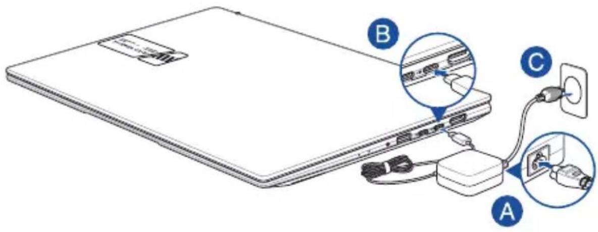 ASUS VivoBook S 14X OLED - Chargez la batterie de l'ordinateur portable - 2
