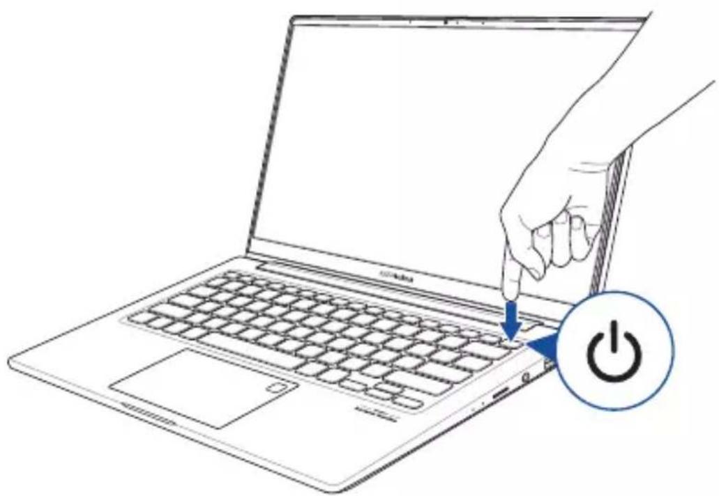 ASUS VivoBook S13 S333 - Appuyez sur le bouton d'alimentation - 1